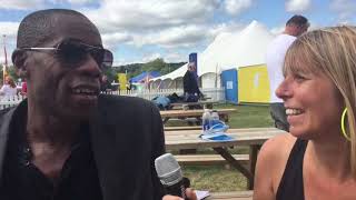 Roachford  interview at Rewind Festival South 2018 Choose 80s TV [upl. by Geirk240]