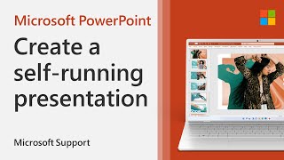 Autoplay a PowerPoint presentation  Microsoft [upl. by Snilloc]