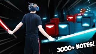 THIS BEAT SABER LEVEL IS INSANE 3000 NOTES [upl. by Gallager]