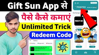 Gift Sun Code  Gift Sun Real or Fake  Gift Sun Login Problem  Gift Sun Referral Code  Gift Sun [upl. by Matilda]