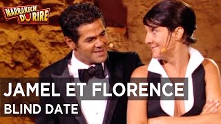 Jamel Debbouze et Florence Foresti  Blind date  Marrakech du Rire 2011 [upl. by Drus]