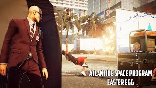 HITMAN 2  Miami A Silver Tongue ATLANTIDE SPACE PROGRAM Easter Egg [upl. by Tuck]