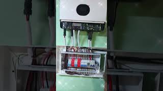 Growatt 6kw ၂လုံး parallel နဲ့ Felicity 350 Ah lithium Battery installation ✌ [upl. by Neemsay]