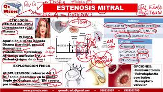 Qx cardiologia  VALVULOPATIAS 2 [upl. by Fradin139]