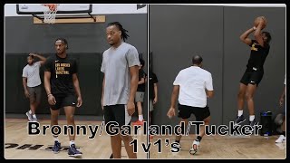 Bronny JamesDarius GarlandTalen Horton Tucker 1v1 matchups 🤯🏀 [upl. by Bithia]