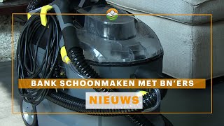 Bank schoonmaken met BN’ers [upl. by Maddeu]