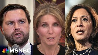 ‘In my humble view lights out’ Nicolle Wallace reacts to JD Vance calling VP Harris trash [upl. by Gnik]