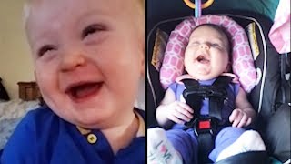 10 minutes de bébé qui rit  essayez de ne pas rire ni sourire [upl. by Resay631]