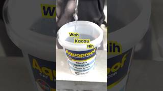 Aquaproof perlu ditambahkan air waterproofing catantibocor [upl. by Luing]