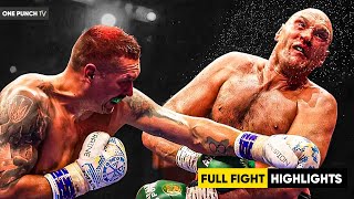 When Tyson Fury Challenged Oleksandr Usyk  Full Fight Highlights [upl. by Shaffer932]