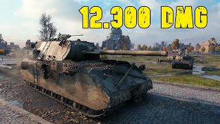 World of Tanks Maus  2 Kills 123K Damage [upl. by Nylednarb]