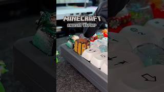 Artisan Keycap MINECRAFT  💯 Crafted by KEYLAB keycaps artisankeycaps minecraft shorts [upl. by Pernas]