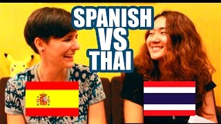 TAILANDESA HABLANDO ESPAñOL THAI VS SPANISH [upl. by Viking]