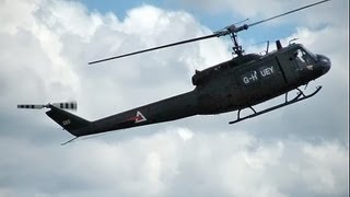 Huey Helicopter Bell UH1 Awesome Display [upl. by Rudolf390]