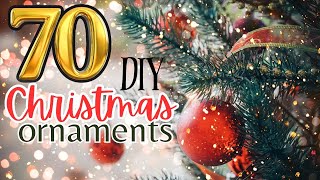 70 GENIUS Dollar Tree Christmas Ornaments You MUST Try  Christmas DIY Decor [upl. by Zetrok]