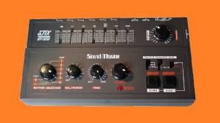 SOUND MASTER STIX ST305 Analog Drum Machine 1982  HQ DEMO [upl. by Greenlee]