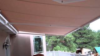 26 Wide Motorized Retractable Awning [upl. by Harwill]