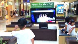 Kinect for the Xbox 360 Hands On Demo [upl. by Attennod791]