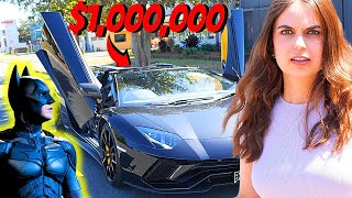 BUYING a 1000000 Lamborghini TO BECOME BATMAN PRANK on Wife [upl. by Malynda]