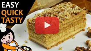 Marlenka Recipe  Medovik Recipe  How to make Marlenka  How to make Medovik Cake  Recipe Videos [upl. by Somisareg]