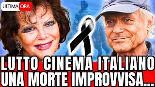 🔴 LUTTO CINEMA ITALIANO quotUNA MORTE IMPROVVISAquot FAN IN LACRIME [upl. by Emma]