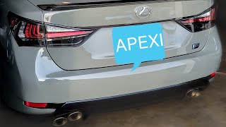 LEXUS GSF APEXI MIDPIPE [upl. by Strephon]