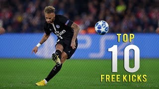 Neymar Jr  As 10 melhores COBRANÇAS DE FALTA 🔥 [upl. by Corene784]