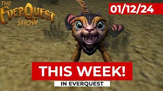 THIS WEEK In EverQuest  January 12 2024  Year of Darkpaw Anniversary Tower and Stream Music [upl. by Schoof]