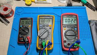 Zotek ZT111 vs Fluke 117C vs UNIT UT139C multimeter [upl. by Ettelocin]