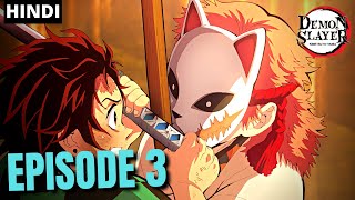 Demon Slayer Episode 3 Explained in Hindi  Demon Slayer Season 1 ep3 [upl. by Velasco]