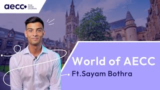 The World of AECC  What makes us unique  Sayams Story  India to Australia [upl. by Natfa]