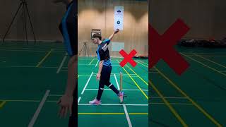 Fast Bowling Action SecretBelow in cricket🏏fielding cricket bowling fitness betting ipl six [upl. by Nyleuqcaj]