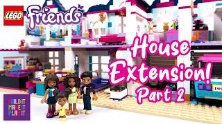 Lego 2021 Andreas House Gets Extended Part 2  Lego House Build Renovation amp Animation DIY Craft [upl. by Mackintosh138]