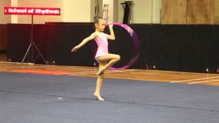 Rhythmic Gymnastic Grade 1 Hoop  by Yap Xiao En 叶晓恩 [upl. by Pelagias]