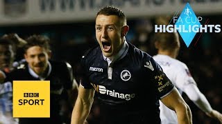 Highlights Millwall 32 Everton  FA Cup  BBC Sport [upl. by Sternlight740]