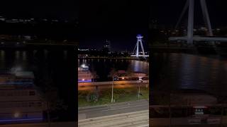 Best hotel view in Bratislava Slovakia 🇸🇰  Hotel Devin in Bratislava [upl. by Marlin]