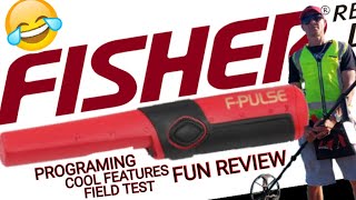 Metal Detecting Fisher FPulse Pinpointer Review Set up to Field Tests We go over everything [upl. by Adlanor372]