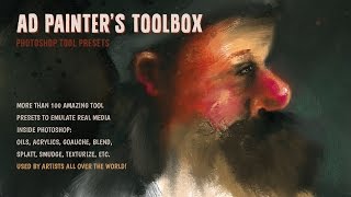 Alex Dukal  Painters Toolbox Photoshop Brushes [upl. by Abra887]