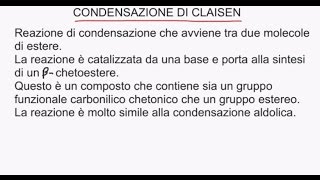 CORSO DI CHIMICA ORGANICA  LEZIONE 58 DI 61  DERIVATI DEGLI ACIDI CARBOSSILICI E REAZIONI [upl. by Dinin]