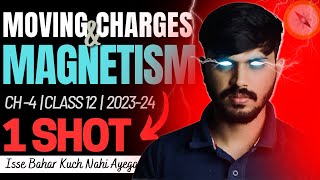 Class 12 Physics Moving Charges amp Magnetism in ONESHOT with PYQ Chapter 4 CBSE 202324 Party series🔥 [upl. by Itsyrk729]