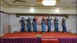 Tulu Folk dance Obele Bele AilesaTembeda Bakyar1st prize  Jai Ambe Association Sanpada [upl. by Billen260]