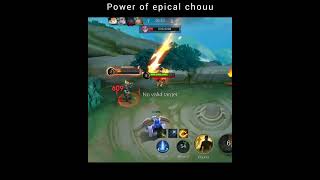 Full power of epical Glory 😅  topglobalchouu indonesia mlbbshort [upl. by Countess]