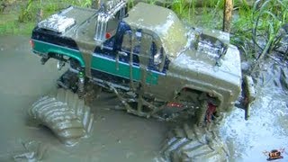 RC ADVENTURES  2 Snapped Driveshafts in 30 Seconds  Tamiya TXT1 Torques in MUD [upl. by Arden7]