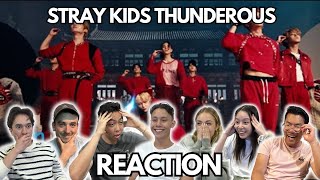 HYPE AS  Stray Kids quot소리꾼Thunderousquot MV REACTION [upl. by Eellehs]