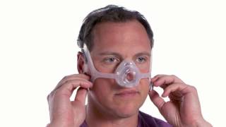 Wisp minimal contact nasal mask  DreamMapper  Philips  Minimal contact nasal mask [upl. by Hort]