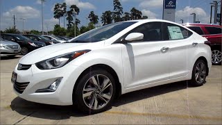 2014 Hyundai Elantra Limited w Navi Full Review [upl. by Kifar]