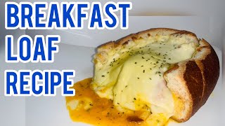 WEBER Q HOW TO MAKE QUICK EASY BREAFAST RECIPE Breakfast Loaf recipe On weber Q [upl. by Bound]