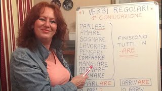 CORSO DITALIANO دورة إيطالية Lezione 20 👨‍🎓 VERBI REGOLARI coniugazione in are susyschannel5593 [upl. by Blackmun506]