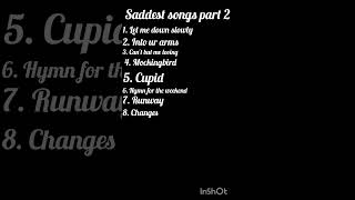 Saddest songs part 2 sad songs sadsong [upl. by Ydollem21]