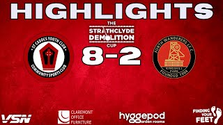 FULL HIGHLIGHTS  St Cadocs 82 Forth Wanderers  Strathclyde Demolition Cup Final 2425  011224 [upl. by Gerard]